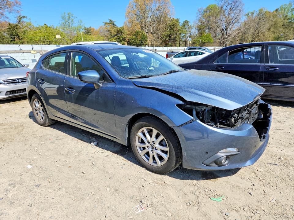48743396 :رقم المزاد ، 3MZBM1M74FM198143 vin ، 2015 Mazda 3 مزاد بيع