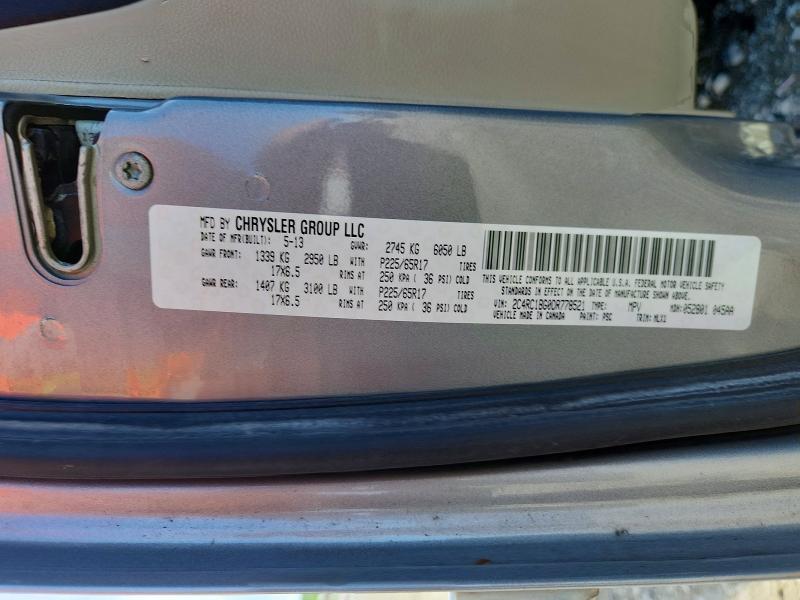 Aukcja sprzedaży 2013 Chrysler Town & Country, vin: 2C4RC1BG0DR778521, numer aukcji: 50323246