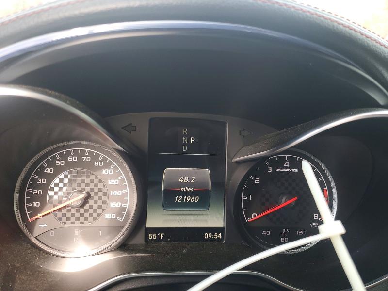 48966176 :رقم المزاد ، 55SWF6EB0HU224371 vin ، 2017 Mercedes-benz C مزاد بيع