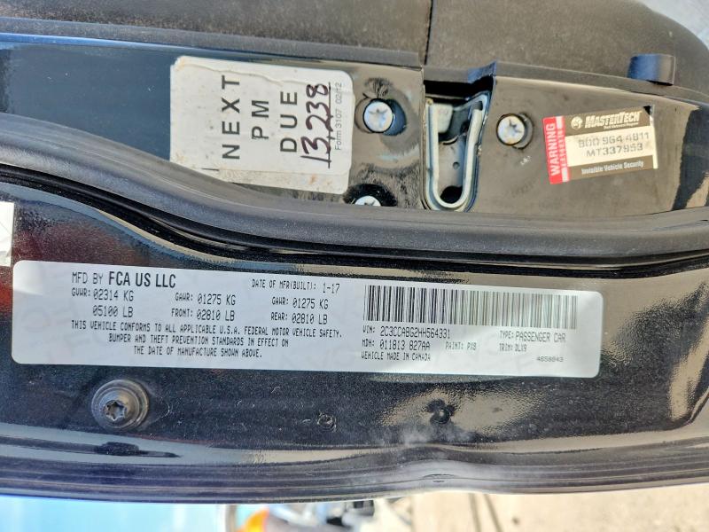 Продаж на аукціоні авто 2017 Chrysler 300, vin: 2C3CCABG2HH564331, номер лоту: 48466296