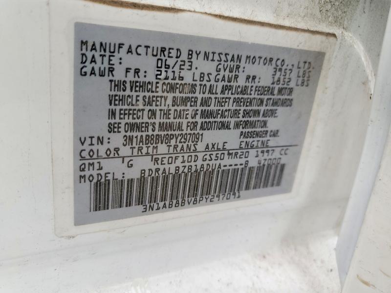 Продажа на аукционе авто 2023 Nissan Sentra, vin: 3N1AB8BV8PY297091, номер лота: 49614106