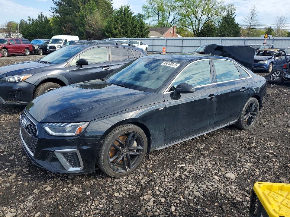 49844216 :رقم المزاد ، WAUDAAF41RN016221 vin ، 2024 Audi A4 مزاد بيع