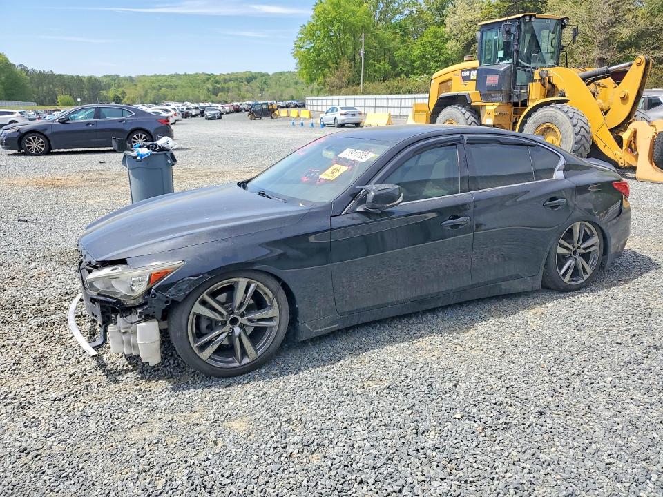 79911785 :رقم المزاد ، JN1BV7AP8EM687732 vin ، 2014 Infiniti Q50 مزاد بيع