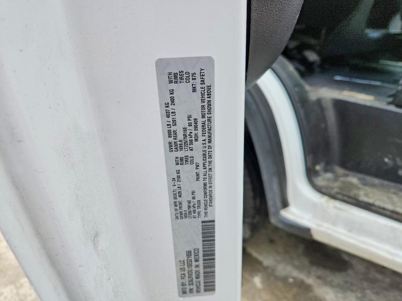Aukcja sprzedaży 2025 Ram Promaster 2500, vin: 3C6LRVDG1SE521656, numer aukcji: 51807296