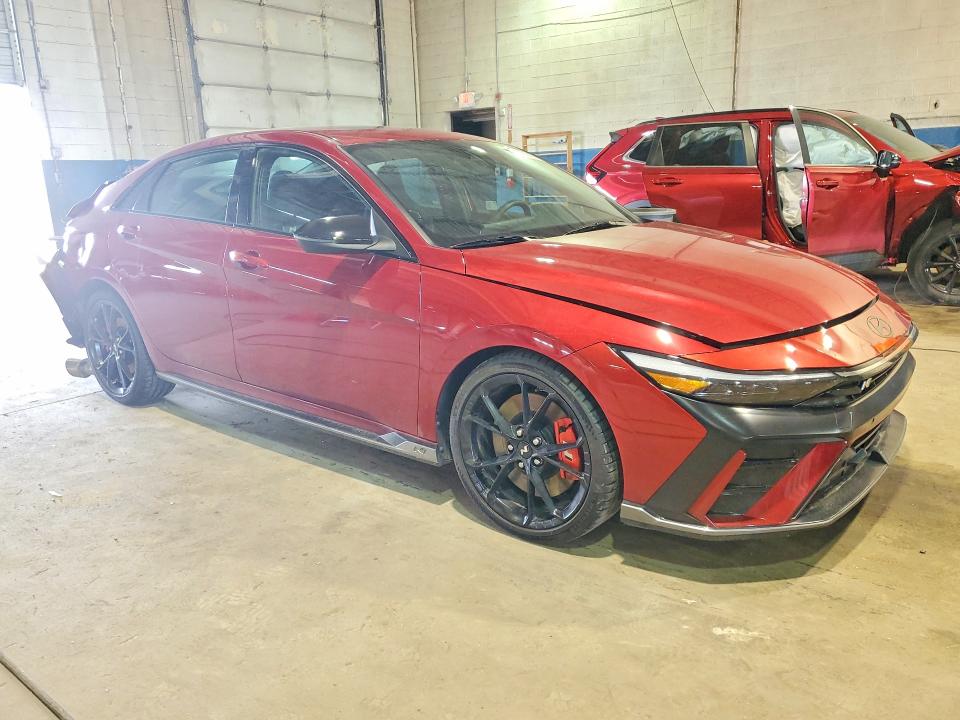 50370616 :رقم المزاد ، KMHLW4DK5SU026115 vin ، 2025 Hyundai Elantra N مزاد بيع