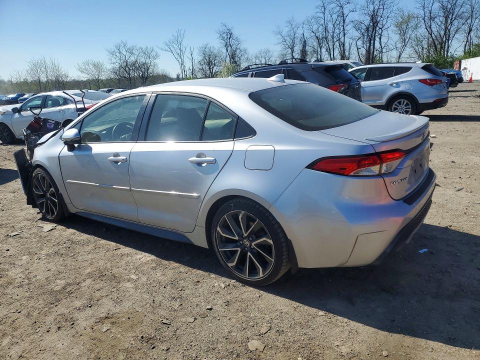 48877096 :رقم المزاد ، JTDS4MCE4N3511325 vin ، 2022 Toyota Corolla مزاد بيع