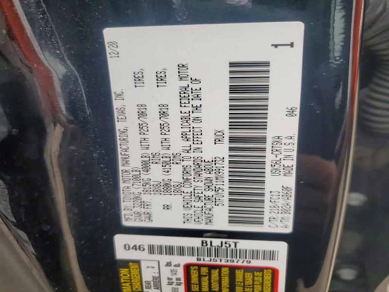 Aukcja sprzedaży 2021 Toyota Tundra, vin: 5TFUY5F11MX991732, numer aukcji: 50806736