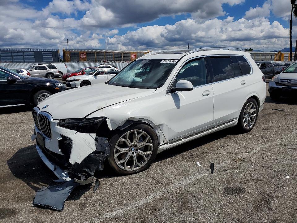 2024 Bmw X7 მანქანა იყიდება აუქციონზე, vin: 5UX23EM00R9T80911, აუქციონის ნომერი: 49613246