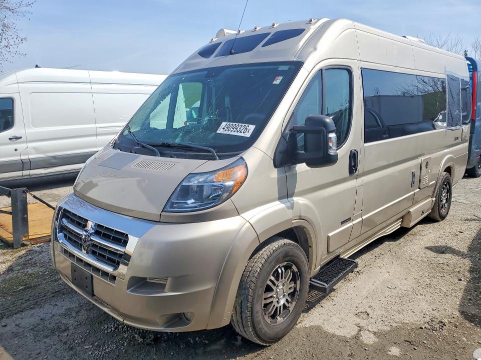 Продажа на аукционе авто 2017 Ram Promaster 3500, vin: 3C6URVJG2HE533994, номер лота: 49099326