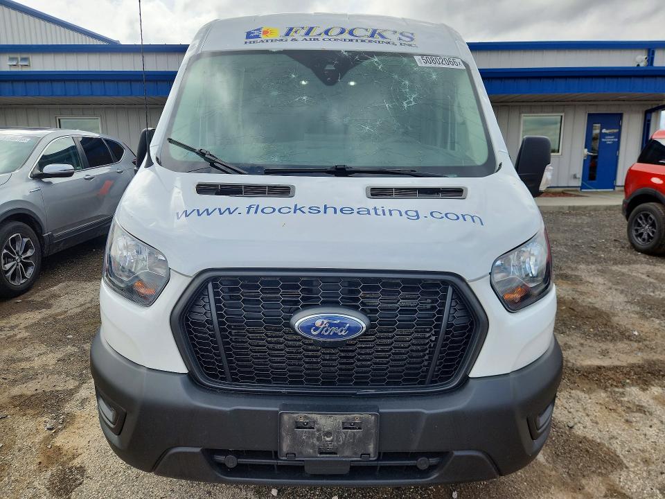 50802066 :رقم المزاد ، 1FTBW2CG1PKA02608 vin ، 2023 Ford Transit مزاد بيع