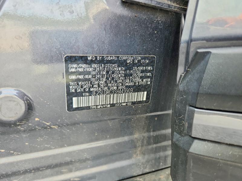 Aukcja sprzedaży 2025 Subaru Forester, vin: JF2SLDRC3SH449909, numer aukcji: 49503616