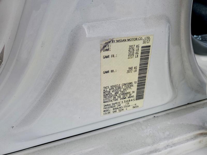 Aukcja sprzedaży 2018 Nissan Altima, vin: 1N4AL3AP0JC134845, numer aukcji: 48156076