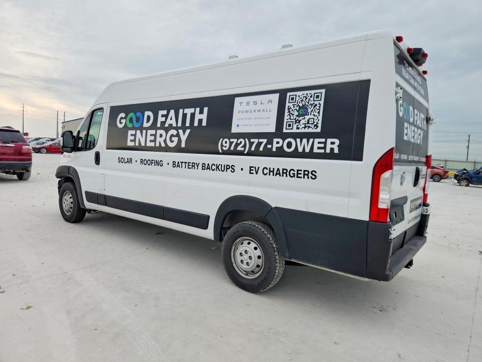 49604396 :رقم المزاد ، 3C6MRVJG1PE520183 vin ، 2023 Ram Promaster 3500 مزاد بيع