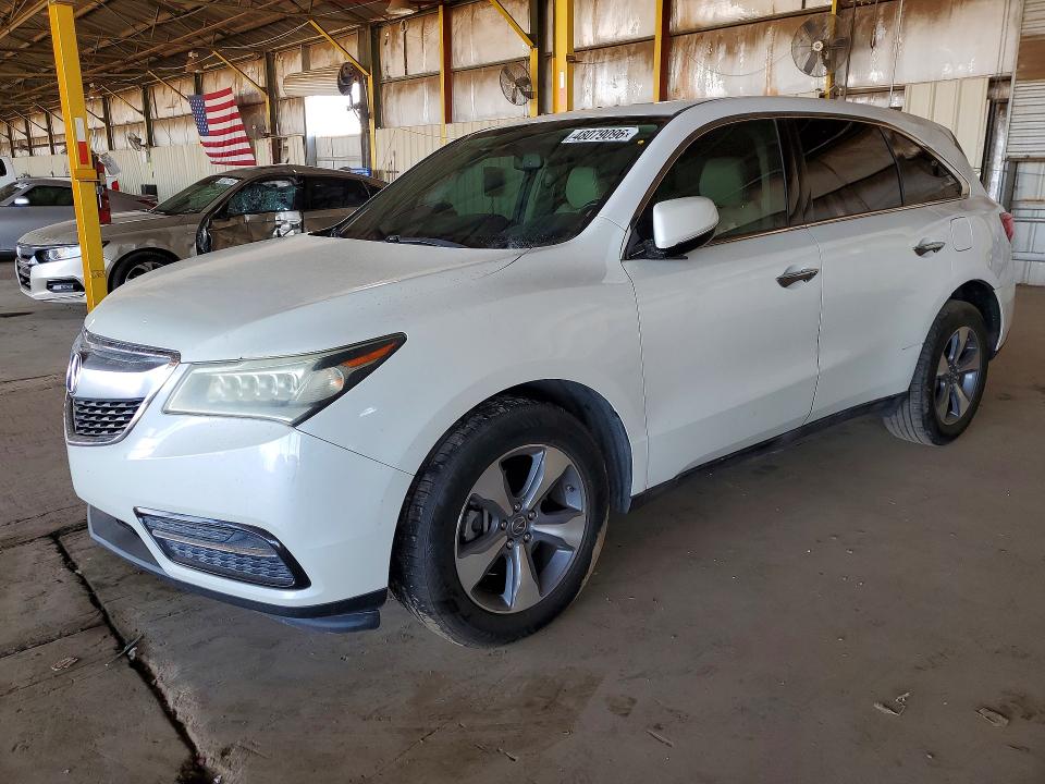 Aukcja sprzedaży 2015 Acura Mdx, vin: 5FRYD3H26FB001502, numer aukcji: 48079096