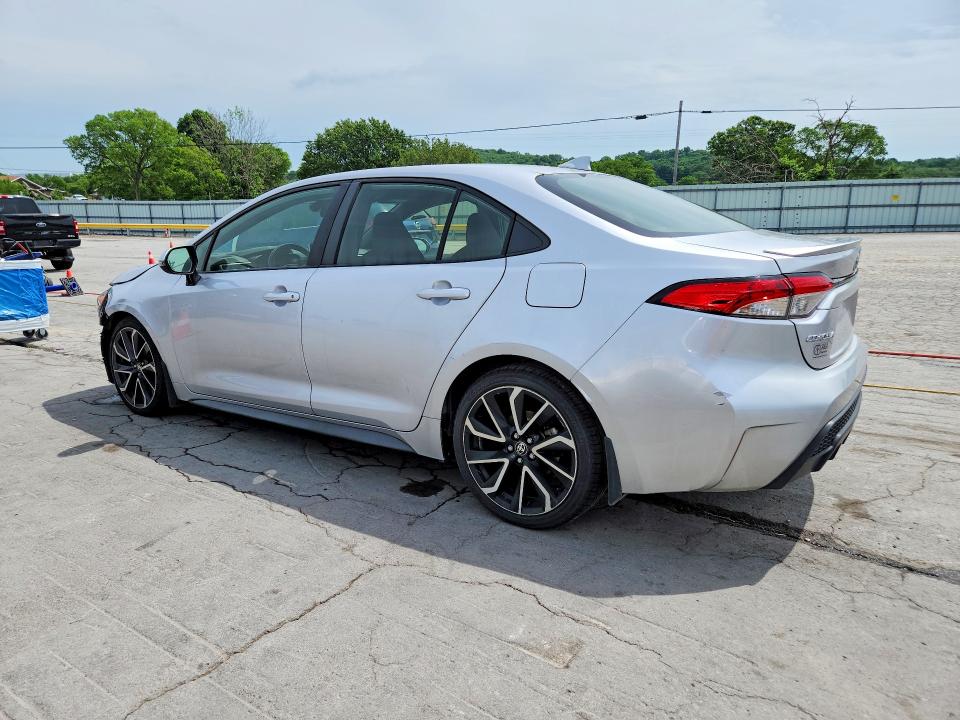 51451446 :رقم المزاد ، JTDS4RCE9LJ009092 vin ، 2020 Toyota Corolla مزاد بيع
