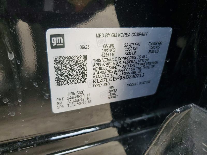Продаж на аукціоні авто 2025 Buick Envista, vin: KL47LCEP9SB240713, номер лоту: 48618546