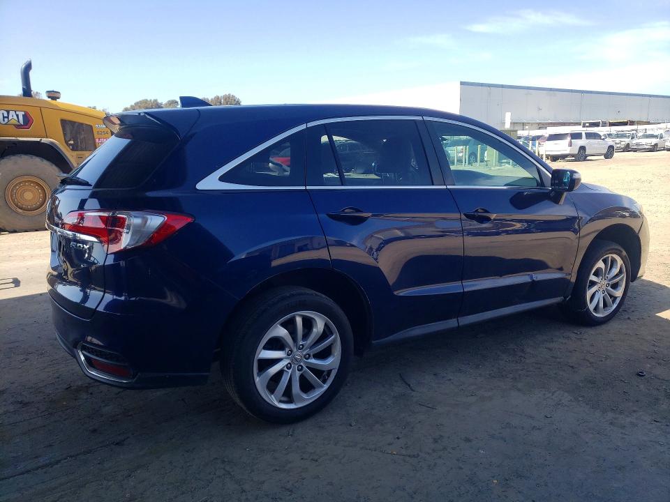 50825876 :رقم المزاد ، 5J8TB4H52HL027579 vin ، 2017 Acura Rdx مزاد بيع