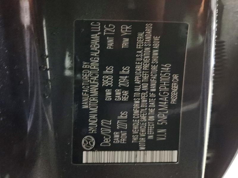 Aukcja sprzedaży 2023 Hyundai Elantra, vin: 5NPLM4AG1PH105146, numer aukcji: 50795486