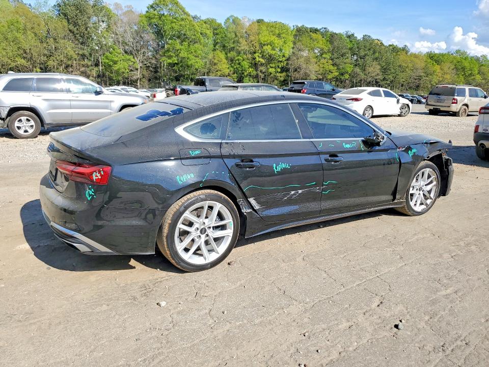2024 Audi A5 მანქანა იყიდება აუქციონზე, vin: WAUFACF55RA023922, აუქციონის ნომერი: 48100766