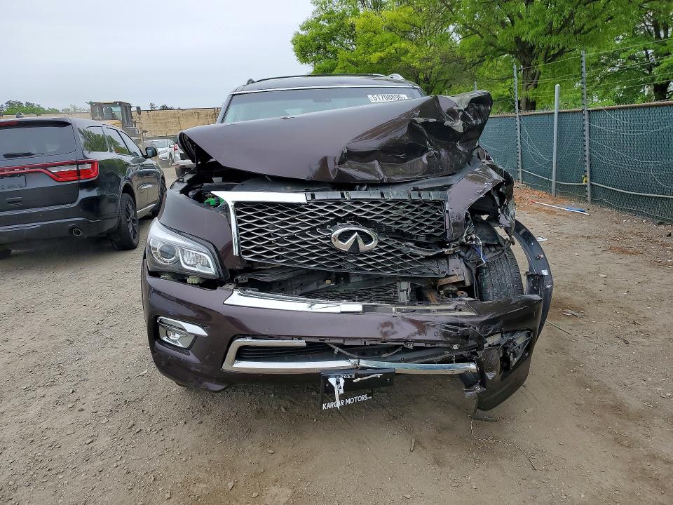 51708896 :رقم المزاد ، JN8AZ2NE3G9124753 vin ، 2016 Infiniti Qx80 مزاد بيع
