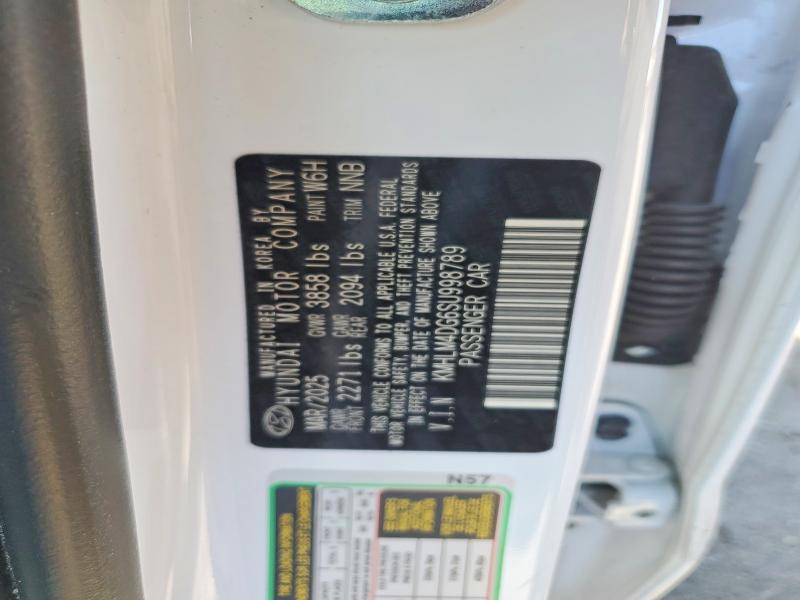 Продажа на аукционе авто 2025 Hyundai Elantra, vin: KMHLM4DG6SU998789, номер лота: 48435826
