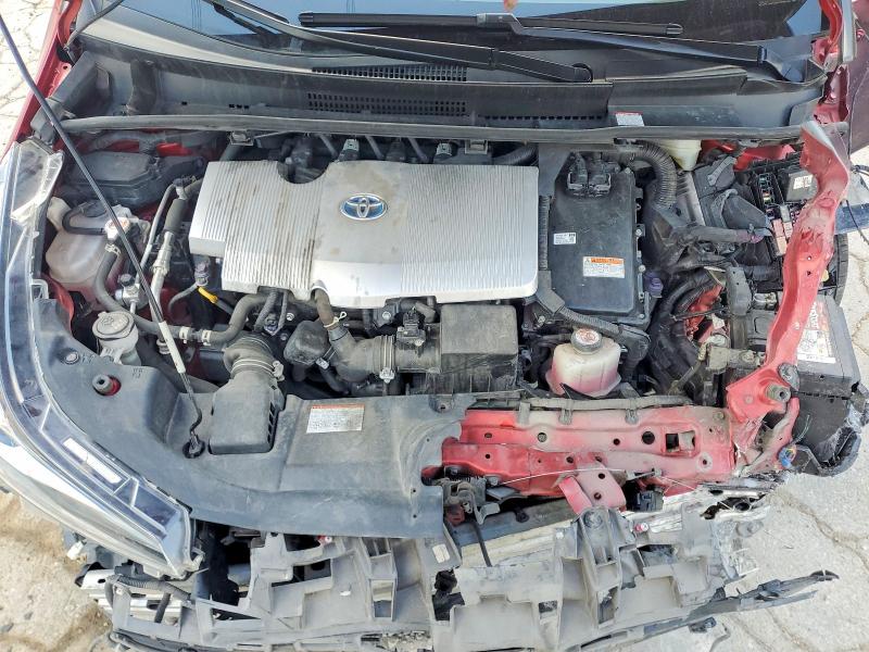50917246 :رقم المزاد ، JTDL9MFU9M3023365 vin ، 2021 Toyota Prius مزاد بيع