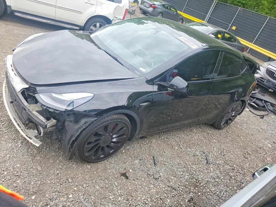 2022 Tesla Model Y მანქანა იყიდება აუქციონზე, vin: 7SAYGDEF1NF344998, აუქციონის ნომერი: 51489556