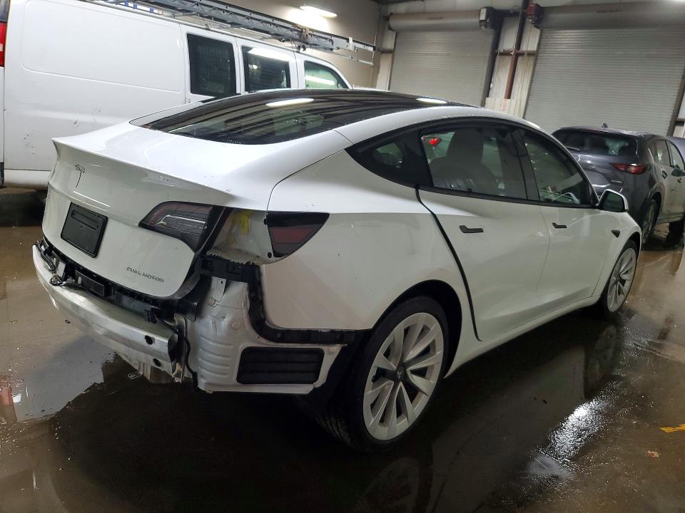 49016336 :رقم المزاد ، 5YJ3E1EB9MF033505 vin ، 2021 Tesla Model 3 مزاد بيع