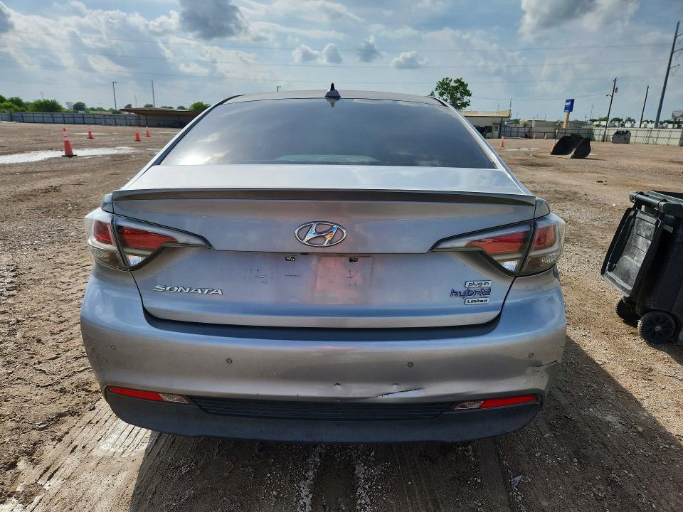 2016 Hyundai Sonata Plug-in Hybrid მანქანა იყიდება აუქციონზე, vin: KMHE54L29GA029847, აუქციონის ნომერი: 49322066