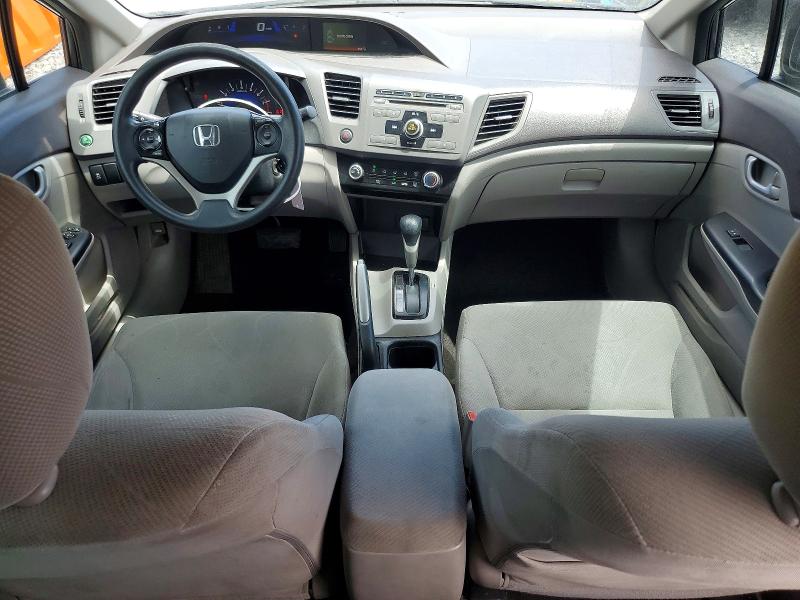 51998776 :رقم المزاد ، 19XFB2F58CE054709 vin ، 2012 Honda Civic مزاد بيع