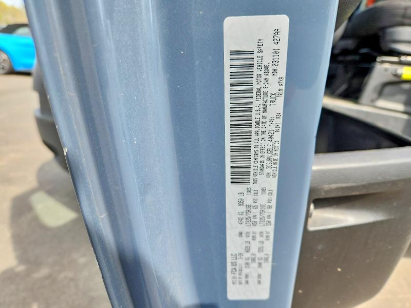 2020 Ram Promaster 3500 მანქანა იყიდება აუქციონზე, vin: 3C6URVJG5LE140421, აუქციონის ნომერი: 49409886