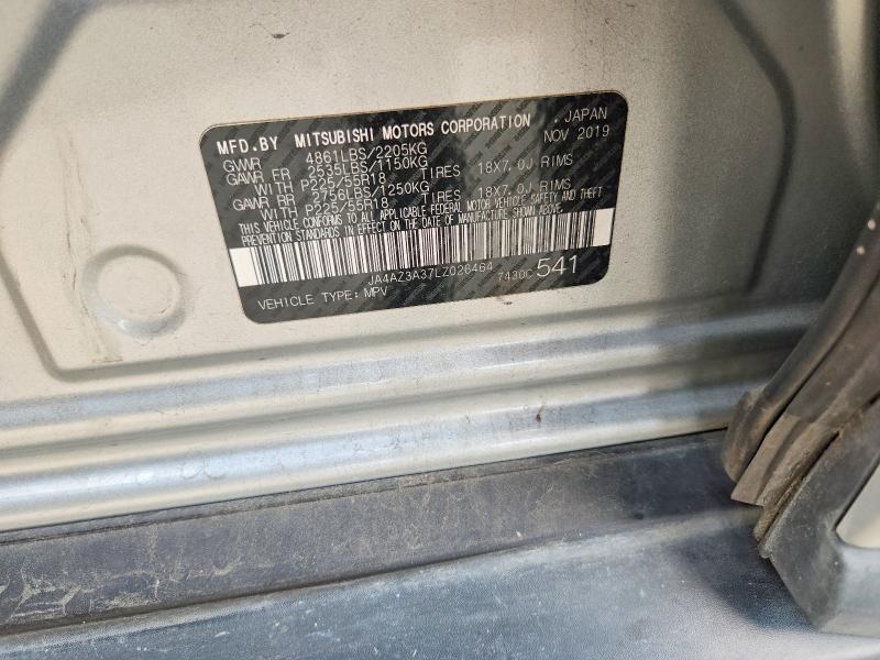 Продаж на аукціоні авто 2020 Mitsubishi Outlander, vin: JA4AZ3A37LZ026464, номер лоту: 51529786