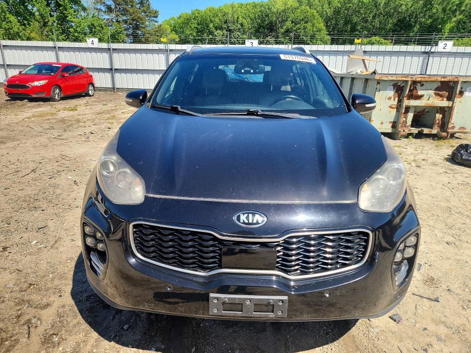 2017 Kia Sportage მანქანა იყიდება აუქციონზე, vin: KNDPRCA65H7093349, აუქციონის ნომერი: 51370946