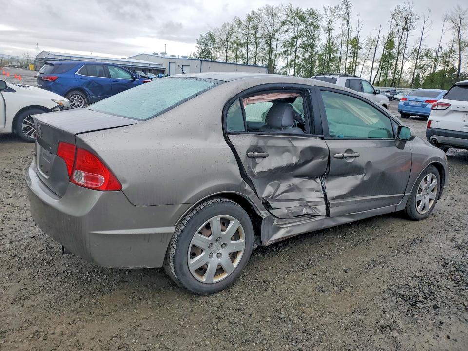 2007 Honda Civic მანქანა იყიდება აუქციონზე, vin: 1HGFA16577L017310, აუქციონის ნომერი: 50996116