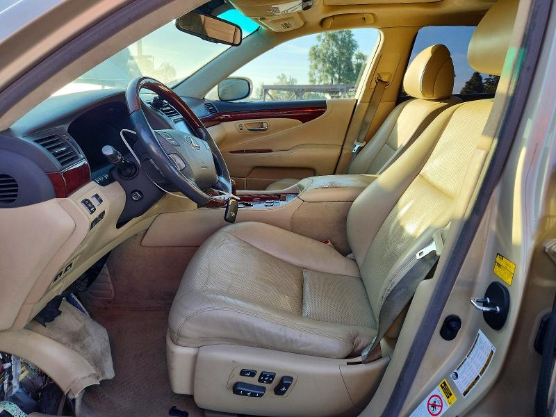 2007 Lexus Ls 460 მანქანა იყიდება აუქციონზე, vin: JTHGL46F075009253, აუქციონის ნომერი: 48649816