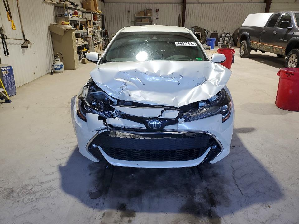 49577526 :رقم المزاد ، JTNK4RBE7K3037067 vin ، 2019 Toyota Corolla Hatchback مزاد بيع