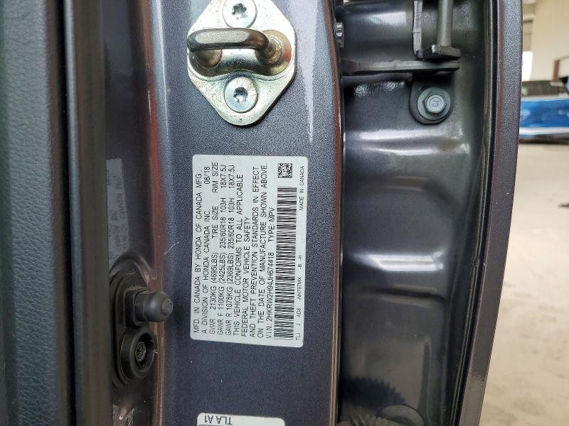 Продаж на аукціоні авто 2018 Honda Cr-v, vin: 2HKRW2H94JH674418, номер лоту: 48459196