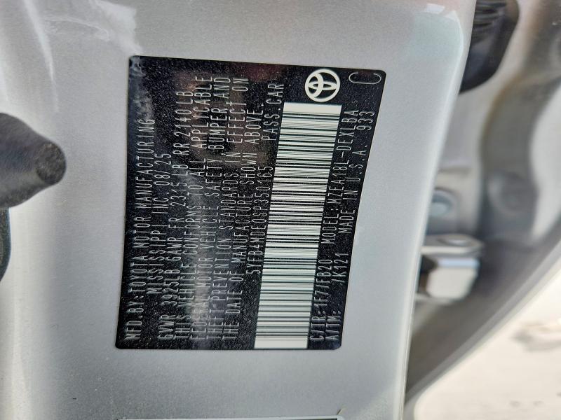 47302596 :رقم المزاد ، 5YFB4MDE0SP350165 vin ، 2025 Toyota Corolla مزاد بيع