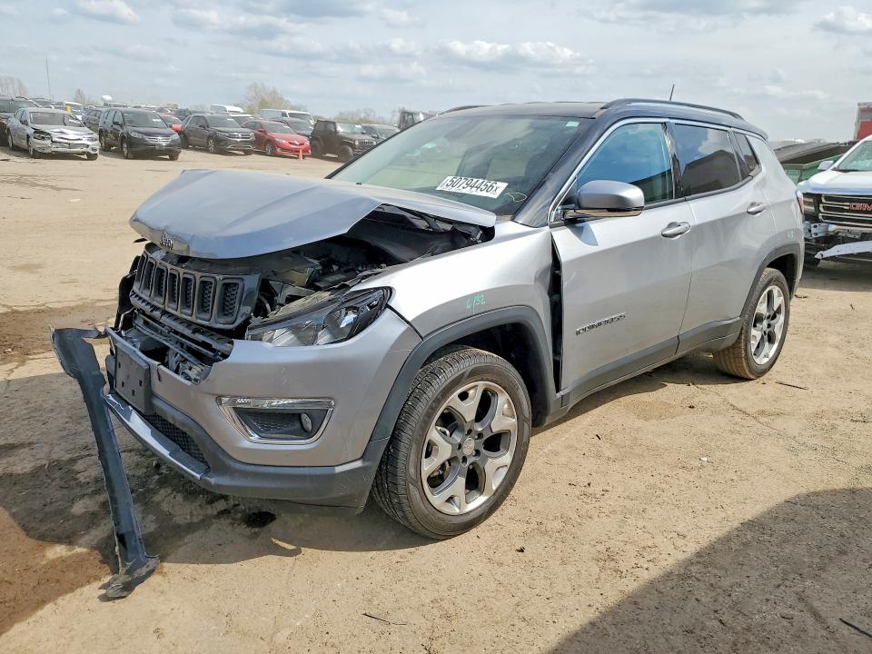 Aukcja sprzedaży 2018 Jeep Compass, vin: 3C4NJDCB2JT100483, numer aukcji: 50794456
