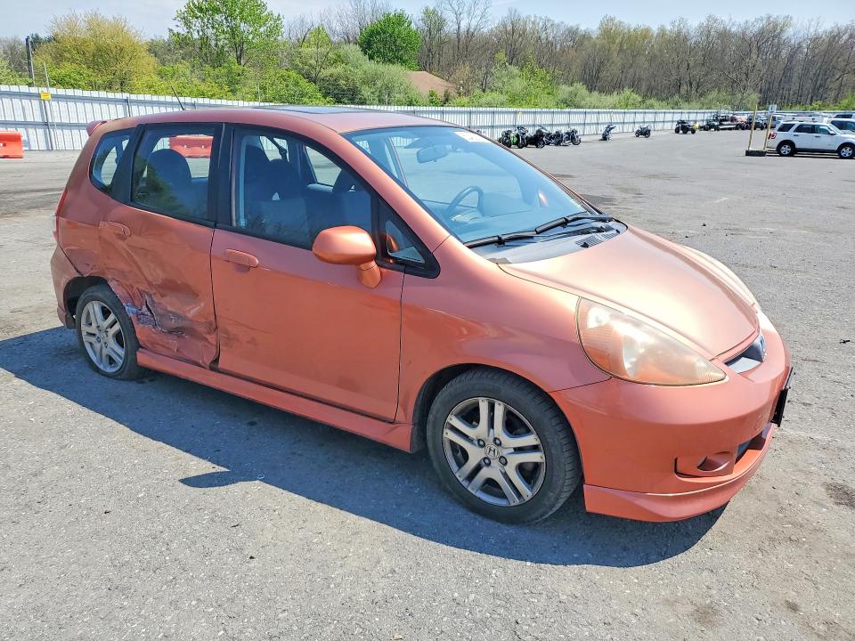 50403826 :رقم المزاد ، JHMGD37637S065291 vin ، 2007 Honda Fit مزاد بيع