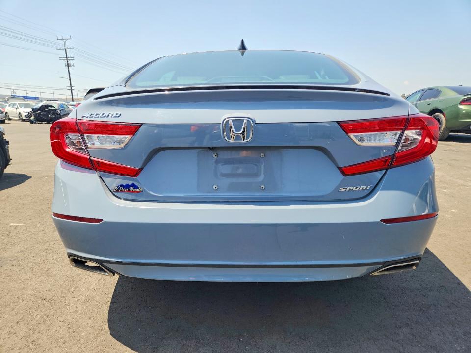 Auction sale of the 2022 Honda Accord, vin: 1HGCV1F3XNA116847, lot number: 51507666