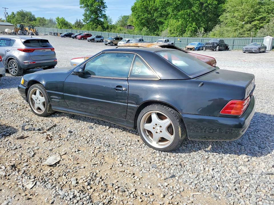 2001 Mercedes-benz Sl მანქანა იყიდება აუქციონზე, vin: WDBFA68F21F198161, აუქციონის ნომერი: 50531476