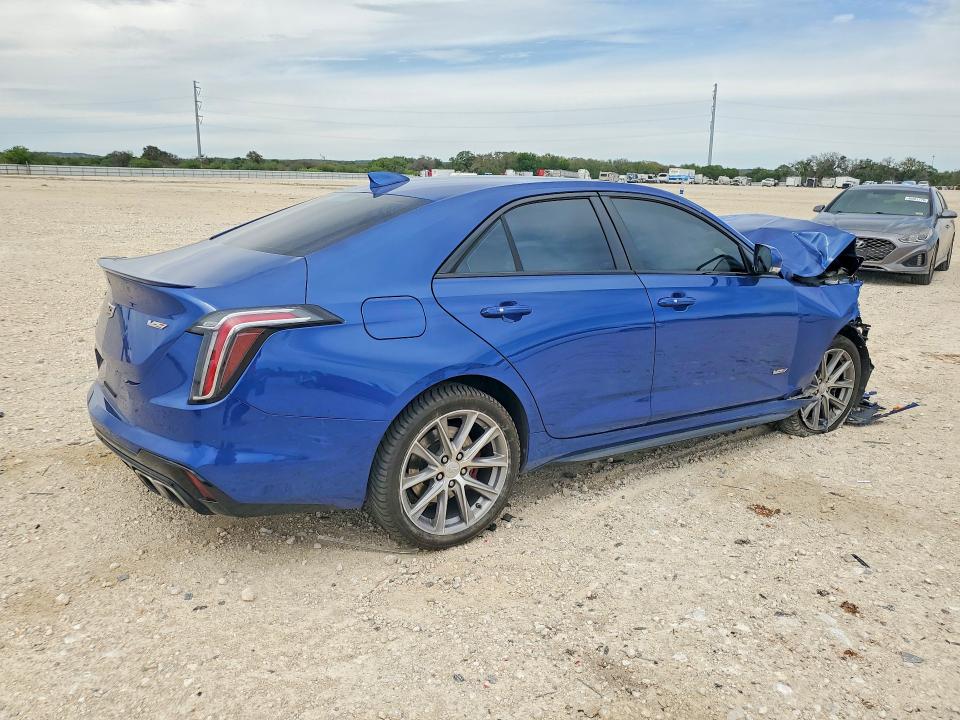 2022 Cadillac Ct4-v მანქანა იყიდება აუქციონზე, vin: 1G6DH5RL0N0102056, აუქციონის ნომერი: 49072116