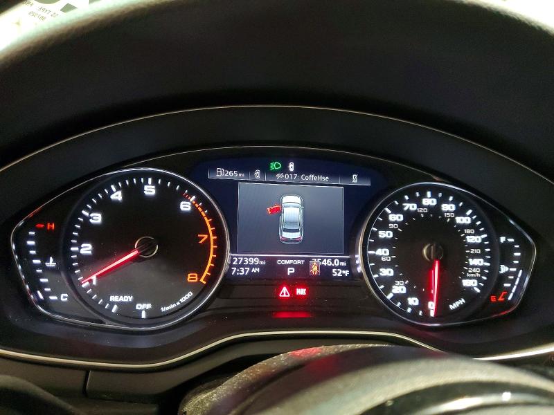 2021 Audi A4 მანქანა იყიდება აუქციონზე, vin: WAUABAF45MN007529, აუქციონის ნომერი: 50332016