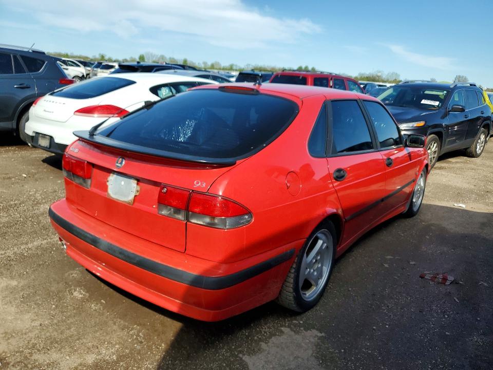 2002 Saab 9-3 მანქანა იყიდება აუქციონზე, vin: YS3DF58K522003057, აუქციონის ნომერი: 49349496