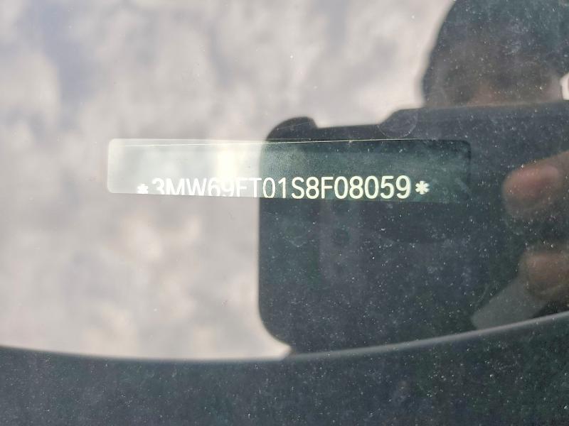 49821096 :رقم المزاد ، 3MW69FT01S8F08059 vin ، 2025 Bmw M340xi مزاد بيع