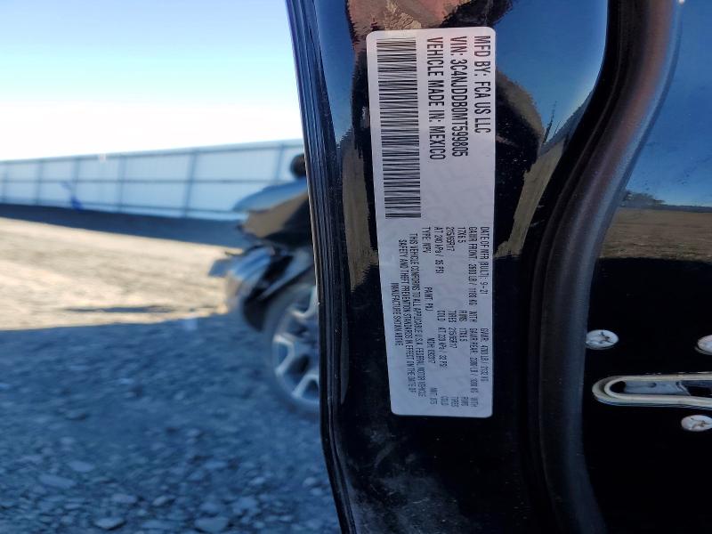 Aukcja sprzedaży 2021 Jeep Compass, vin: 3C4NJDDB0MT599805, numer aukcji: 49184666