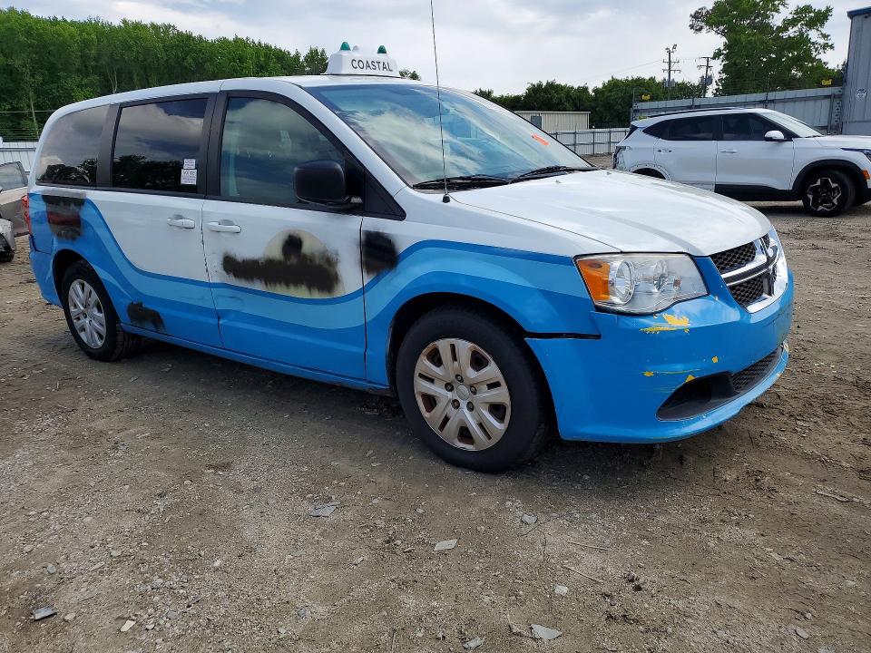 2018 Dodge Grand Caravan მანქანა იყიდება აუქციონზე, vin: 2C4RDGBG1JR138782, აუქციონის ნომერი: 50726586