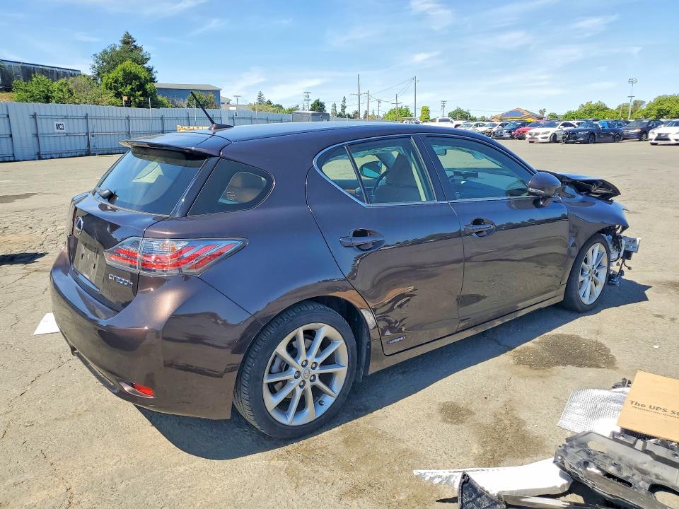 Aukcja sprzedaży 2012 Lexus Ct, vin: JTHKD5BH2C2097173, numer aukcji: 50509816