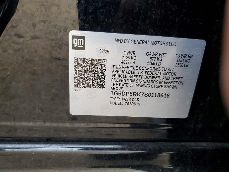 Aukcja sprzedaży 2025 Cadillac Ct5, vin: 1G6DP5RK7S0118616, numer aukcji: 48969076